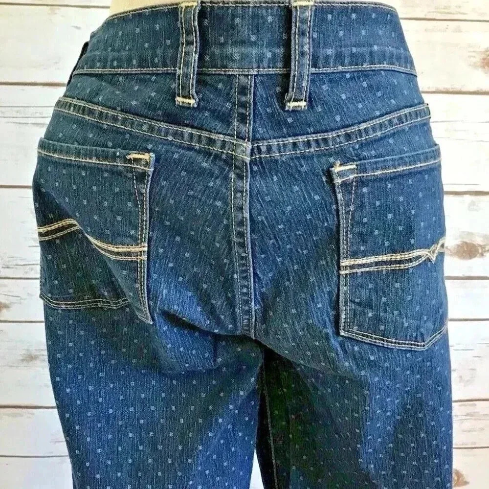 LUCKY BRAND Women Charlie Skimmer Dark Wash Denim Blue Jean Pants Size 8/29 - Picture 7 of 11